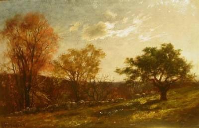 Charles Furneaux Landscape Study, Melrose, Massachusetts, oil painting by Charles Furneaux oil painting image